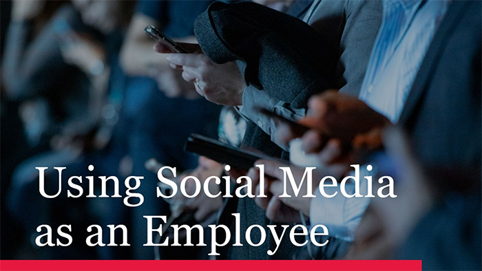 Using Social Media as an Employee