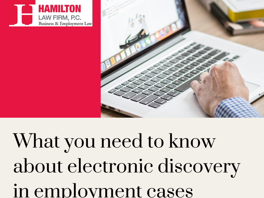 What you need to know about electronic discovery in employment cases