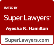 Rated by Super Lawyers Ayesha K. Hamilton, SuperLawyers.com